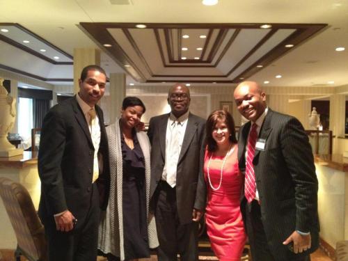 Rodrick with fellow conference speakers at Marriage and Divorce Expo
