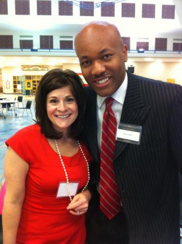 Rodrick with fellow conference speaker at Marriage and Divorce Expo